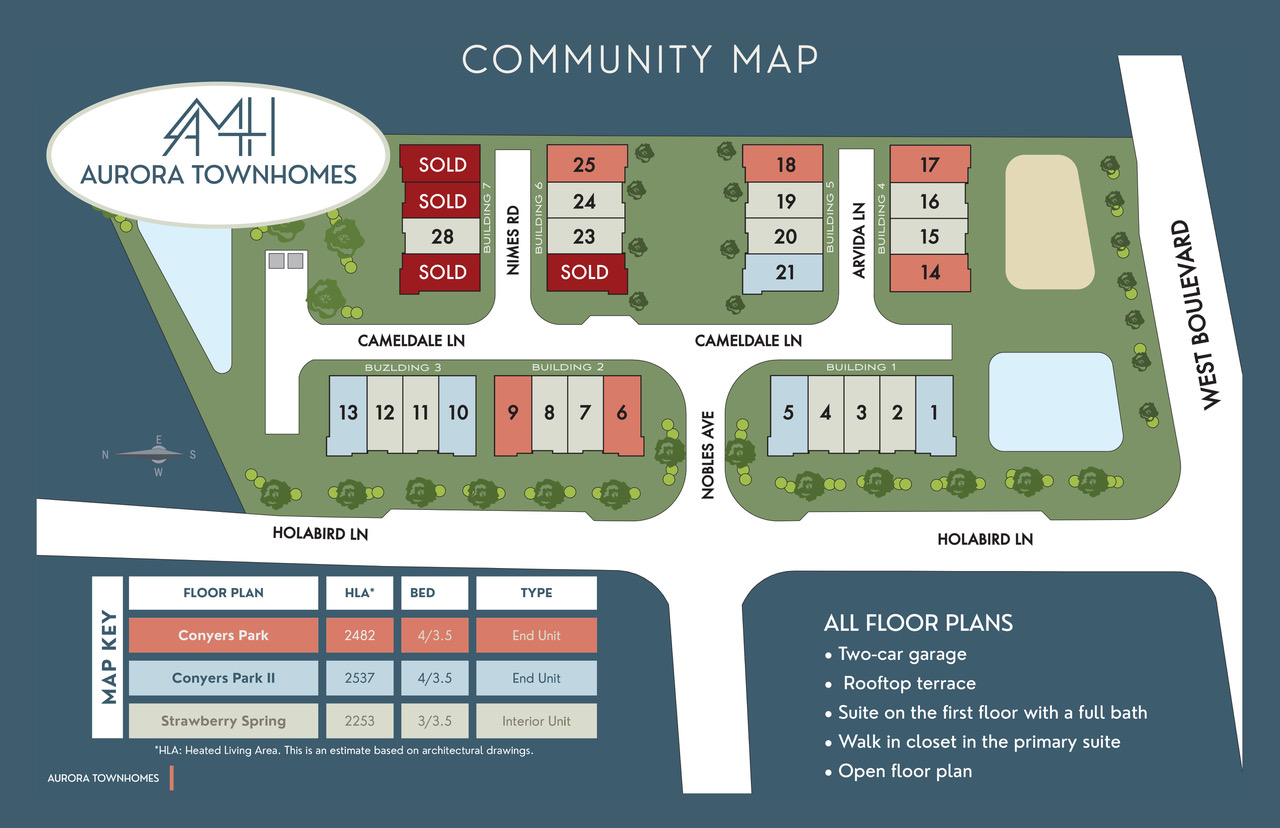 Aurora Community Map